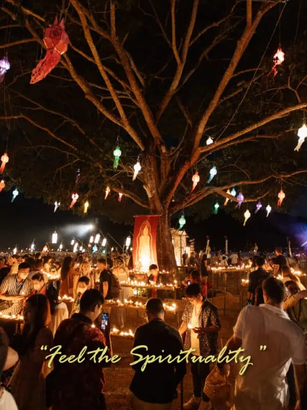 chiang mai cad yi peng khomloy sky lantern festival 2023