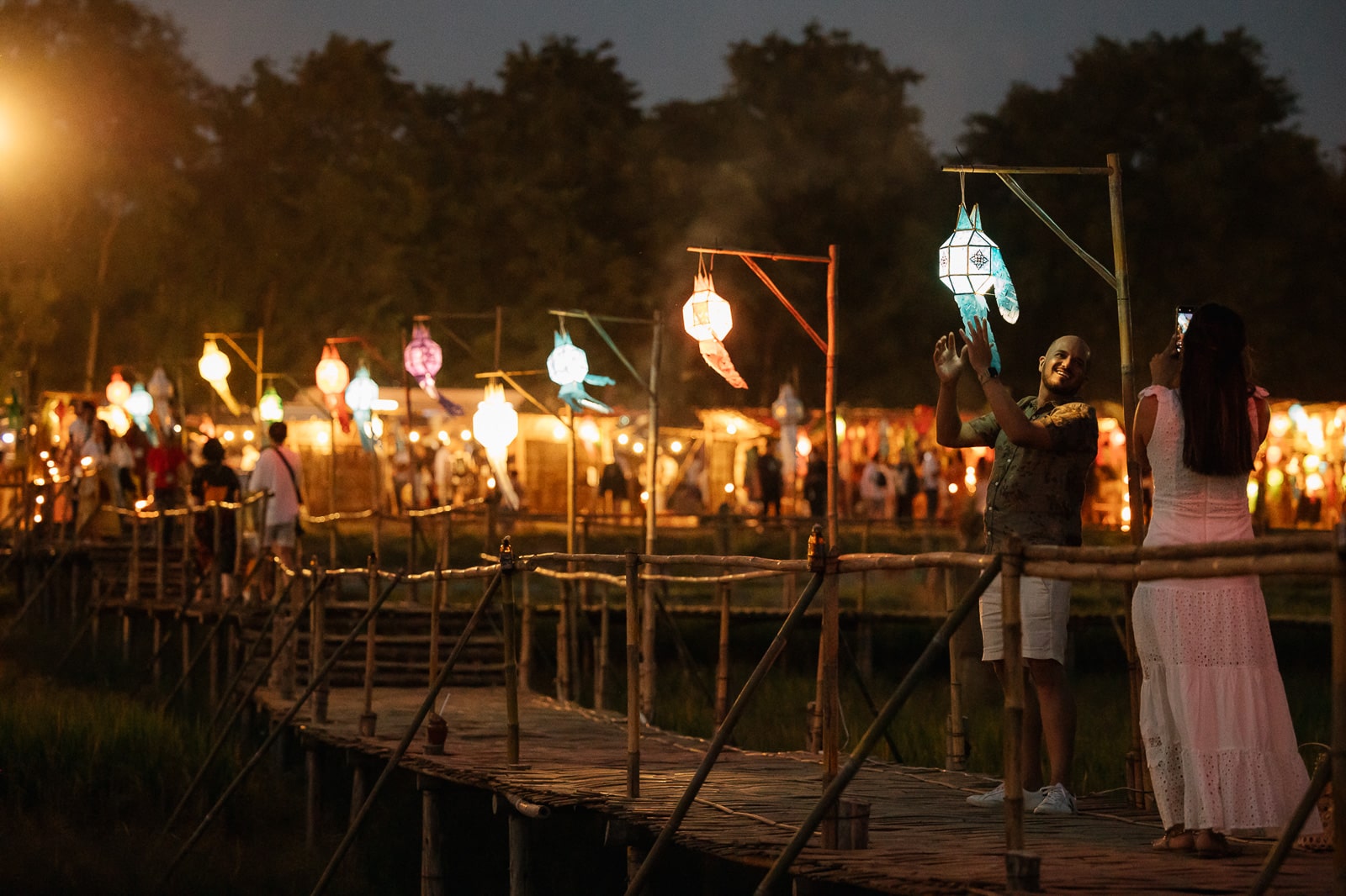 Event CAD Yi Peng Khomloy Sky Lantern Festival 2022 Gallery Yipeng