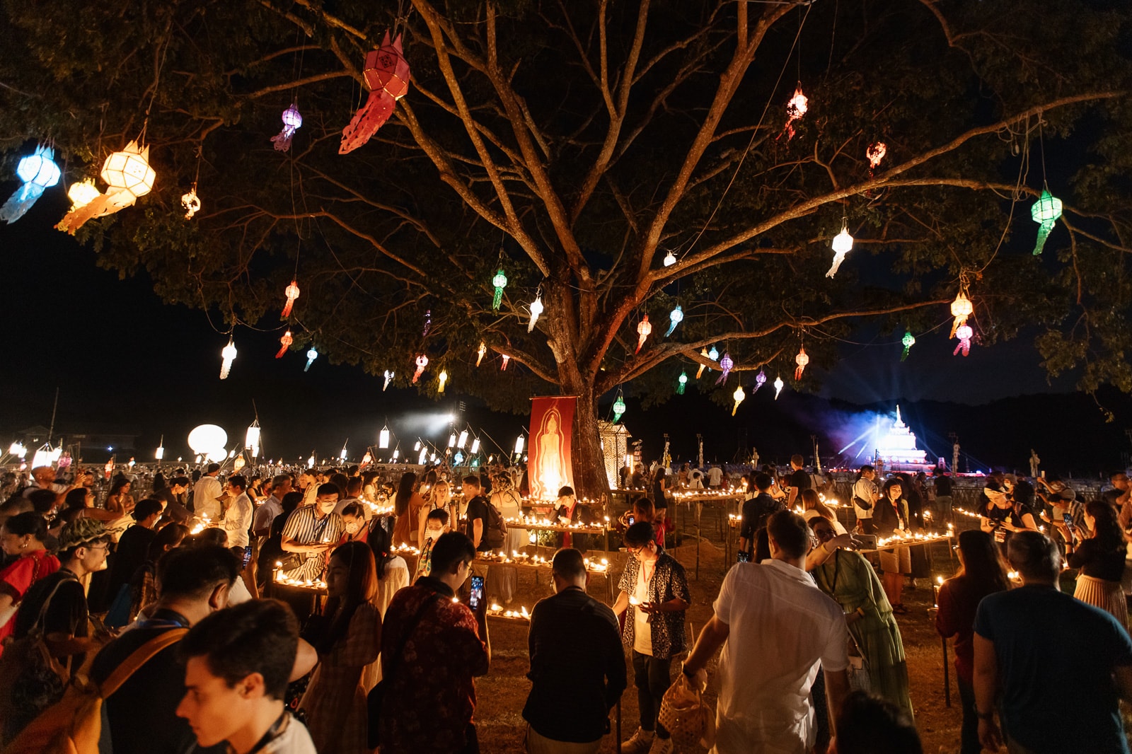 Event CAD Yi Peng Khomloy Sky Lantern Festival 2022 Gallery Yipeng