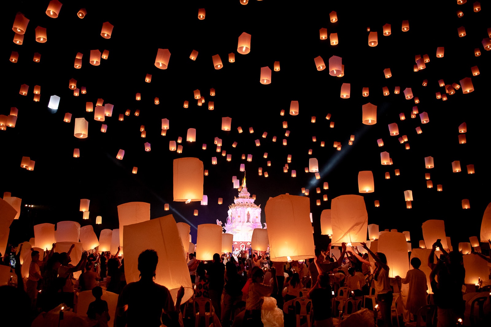 Event CAD Yi Peng Khomloy Sky Lantern Festival 2020 Gallery Yipeng