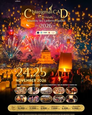 chiang mai cad yi peng khomloy sky lantern festival 2026